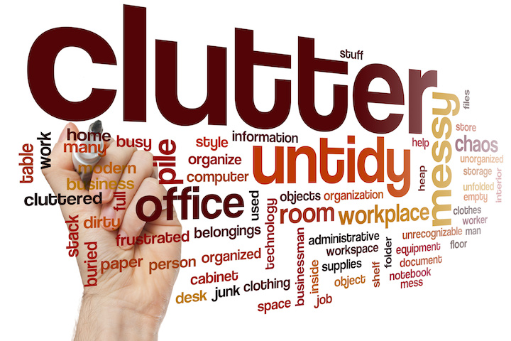 The definition of clutter and why you should get rid of it